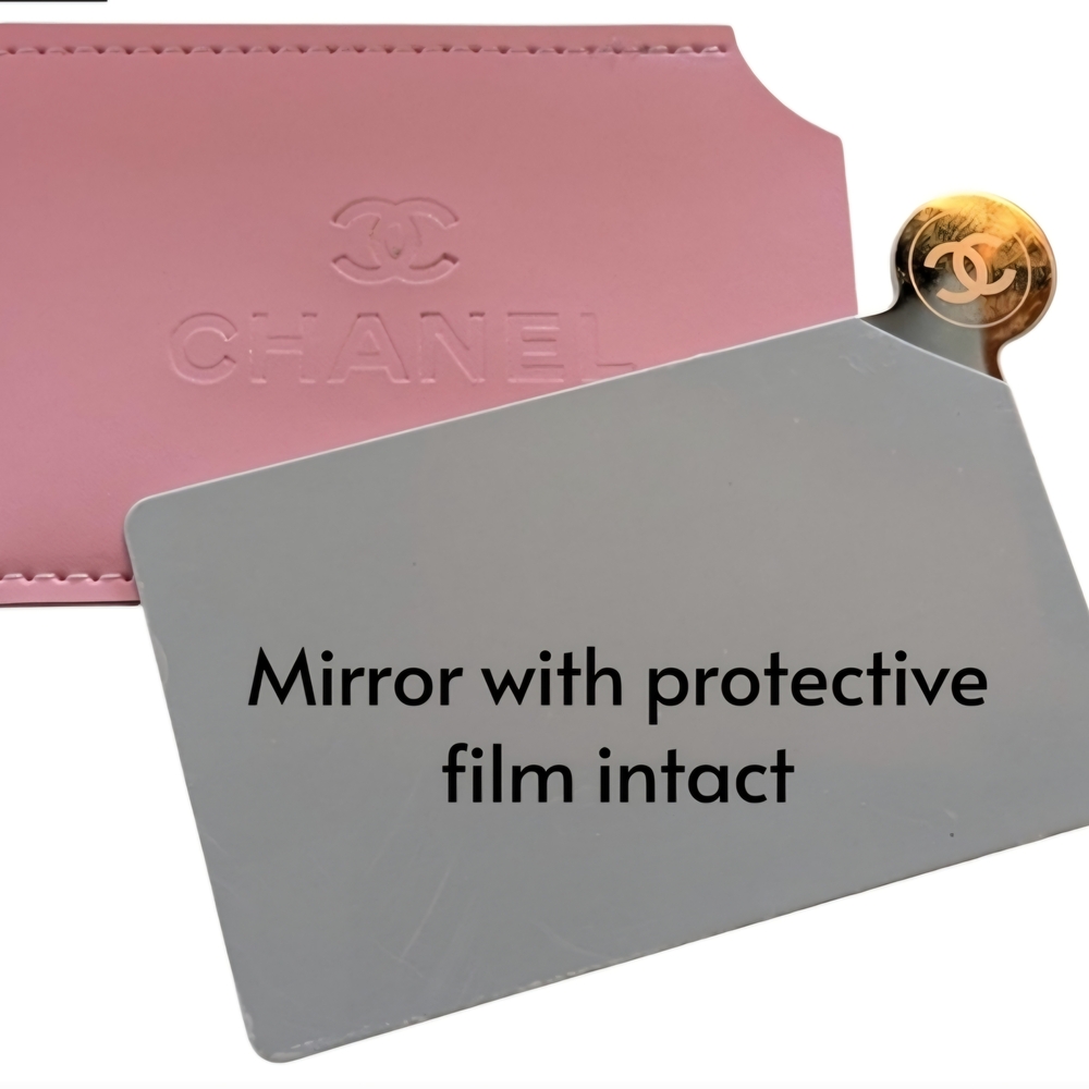 Pink Mirror Or Card Holder CHANEL - Picture 2 of 3